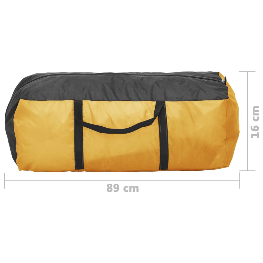 Pop Up Beach Tent 220x220x160 cm Yellow